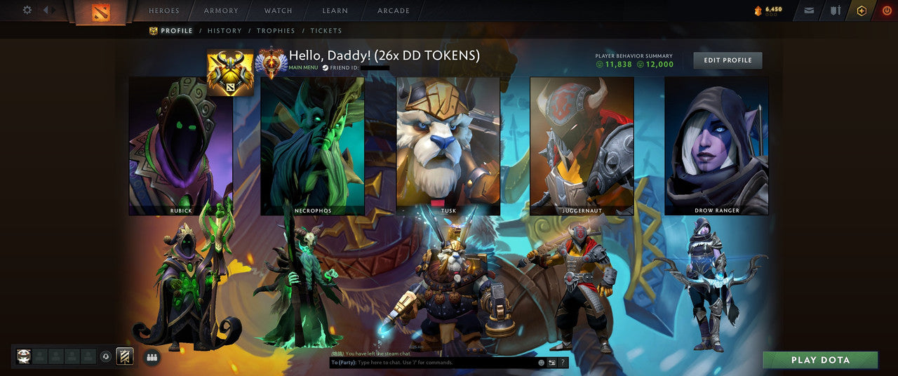 Immortal | MMR: 6323 - Behavior: 12000