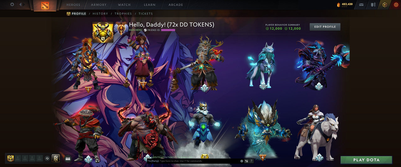 Immortal | MMR: 5837 - Behavior: 12000