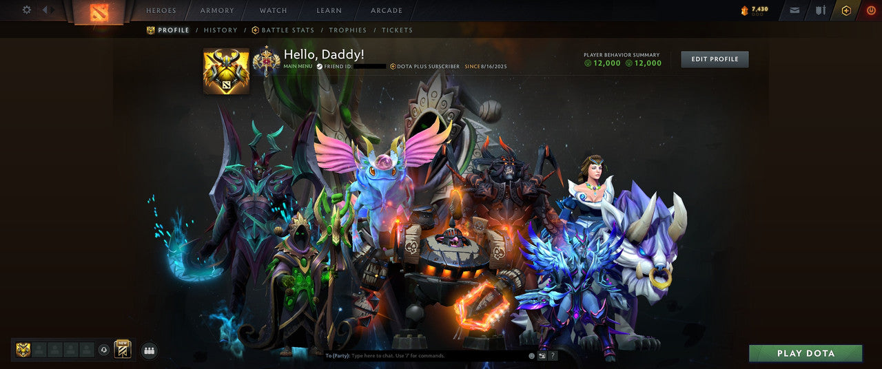 Legend I | MMR: 3080 - Behavior: 12000