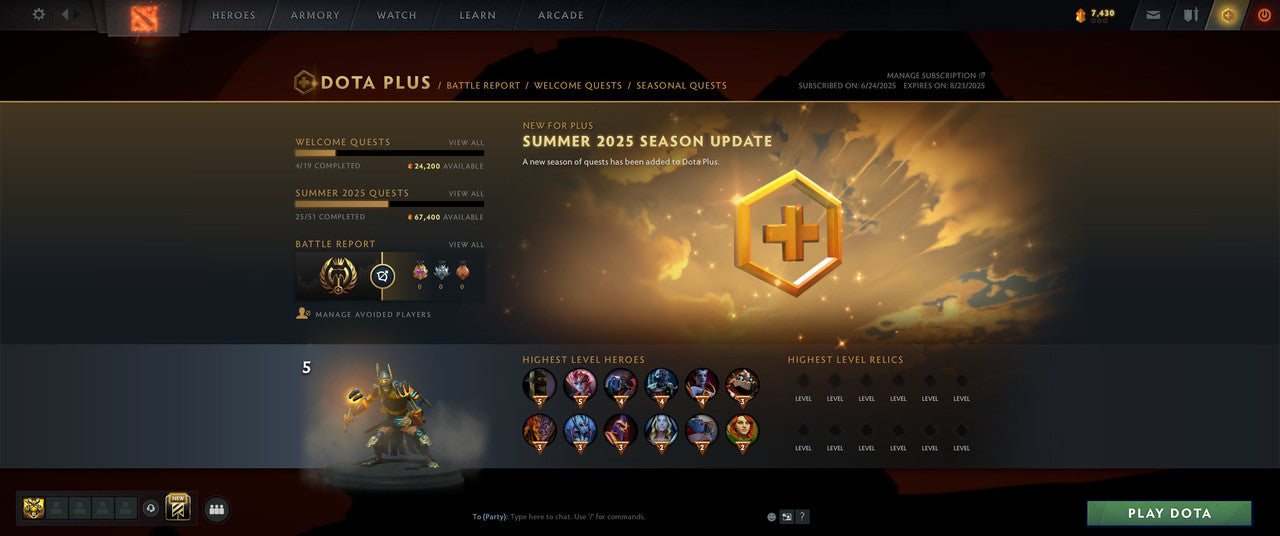 Legend I | MMR: 3080 - Behavior: 12000