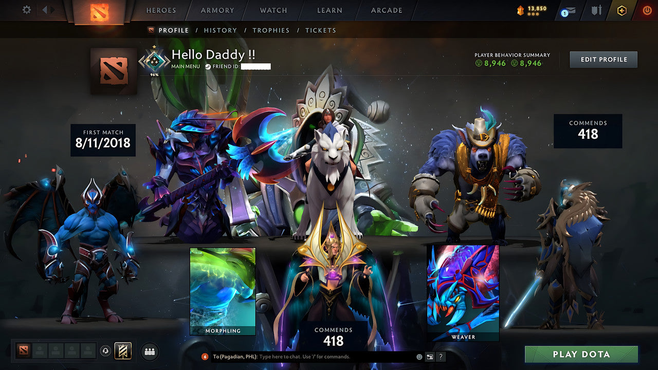 MMR: 1688 - Behavior: 8946 - Communication: 8946