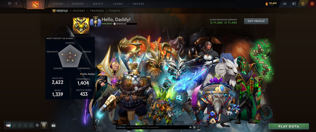 Divine III | MMR: 4957 - Behavior: 11463