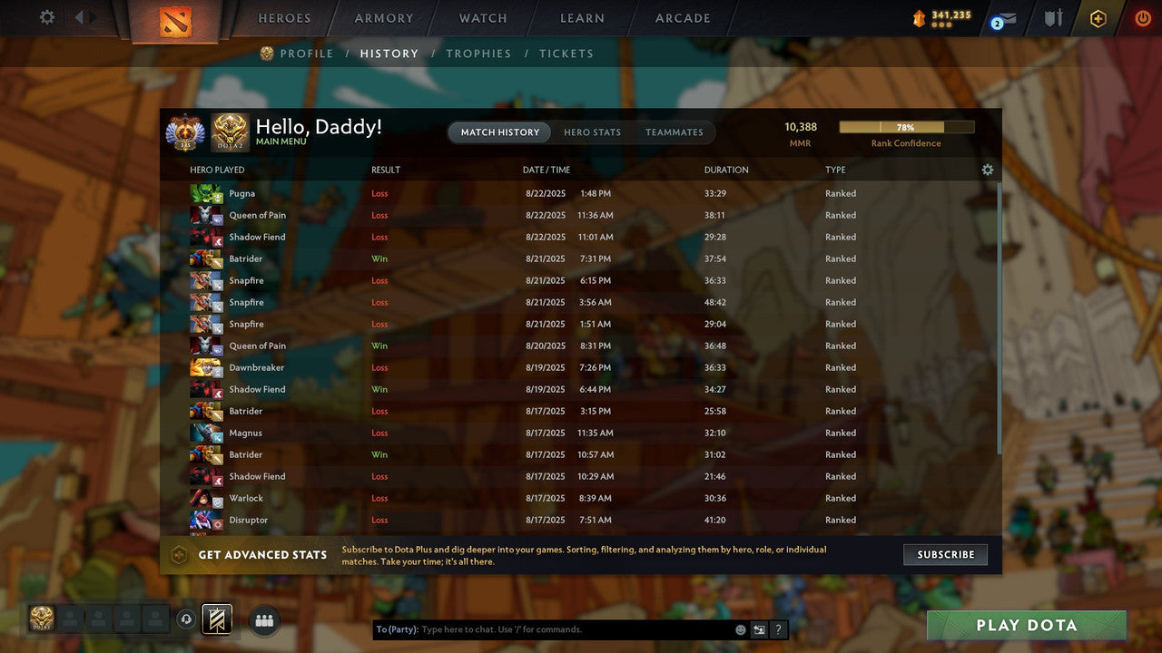 MMR: 10388 - Behavior: 11948