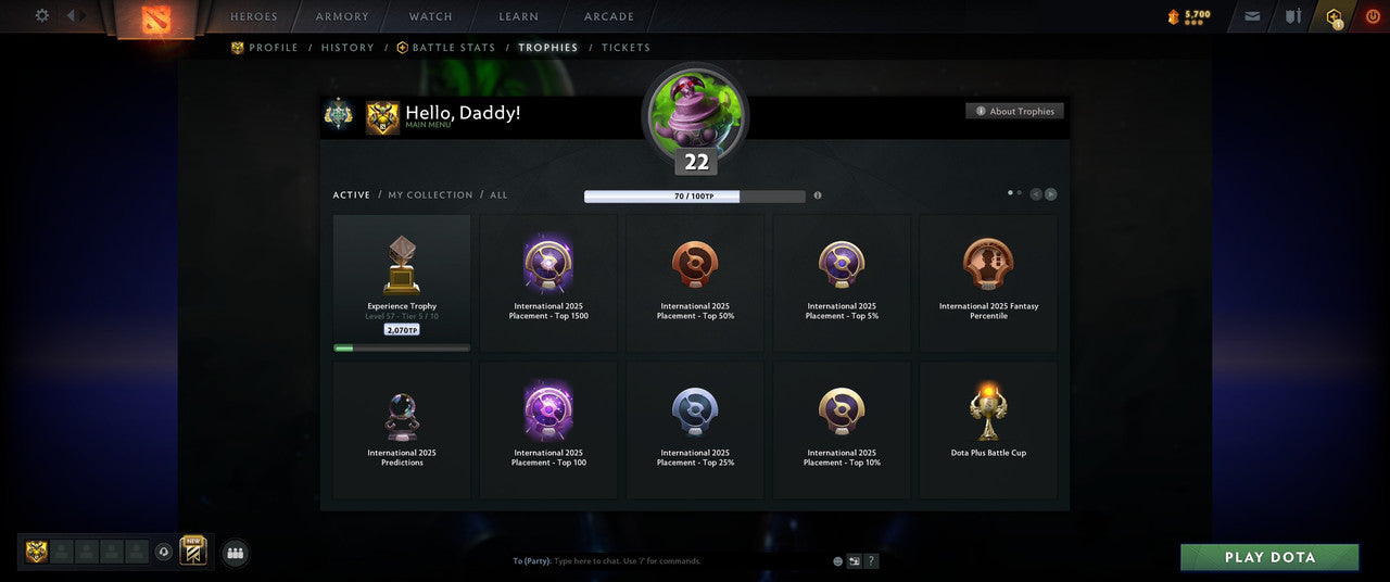 Archon I | MMR: 2340 - Behavior: 10751