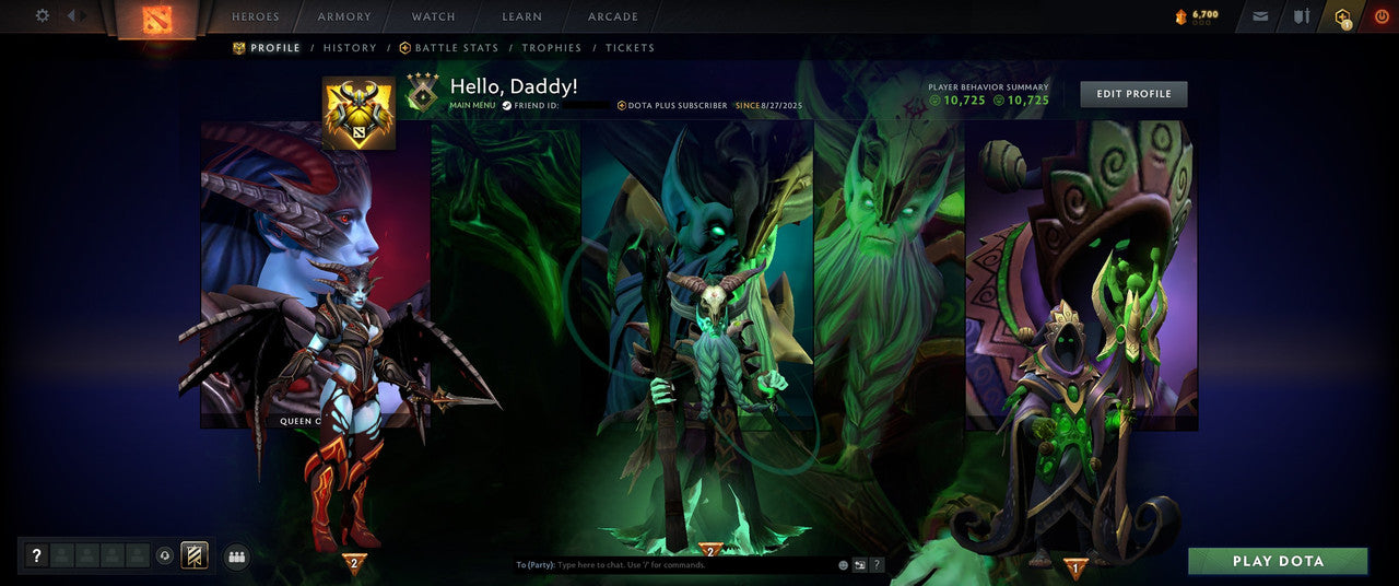 Herald II | MMR: 257 - Behavior: 10725