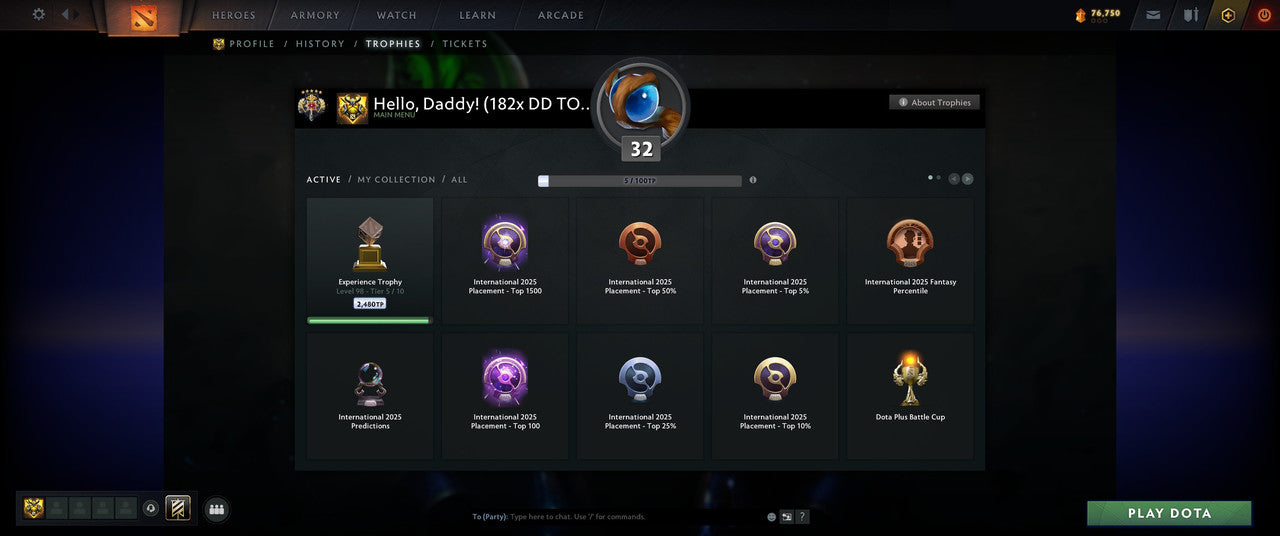 Legend V | MMR: 3686 - Behavior: 11614