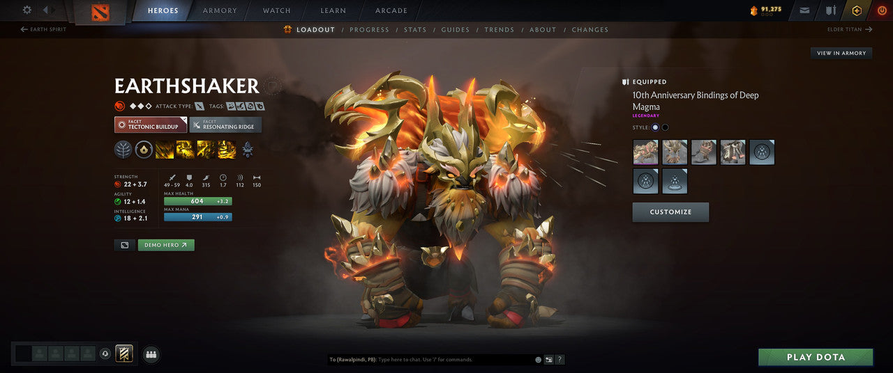 Divine V | MMR: 5382 - Behavior: 11228