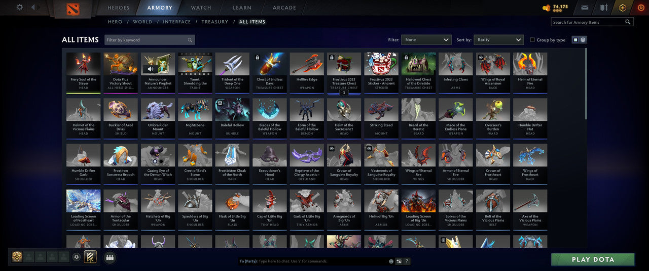 Immortal | MMR: 5863 - Behavior: 9642