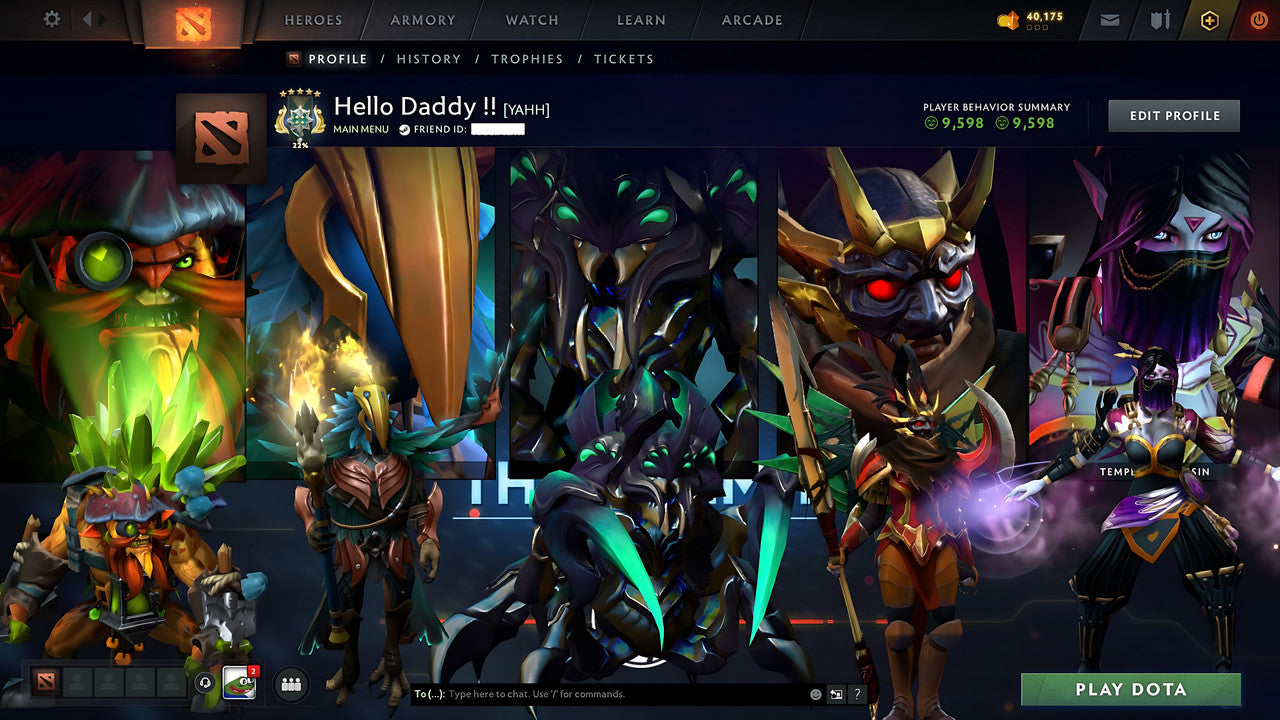 MMR: 2961 - Behavior: 9598 - Communication: 9598