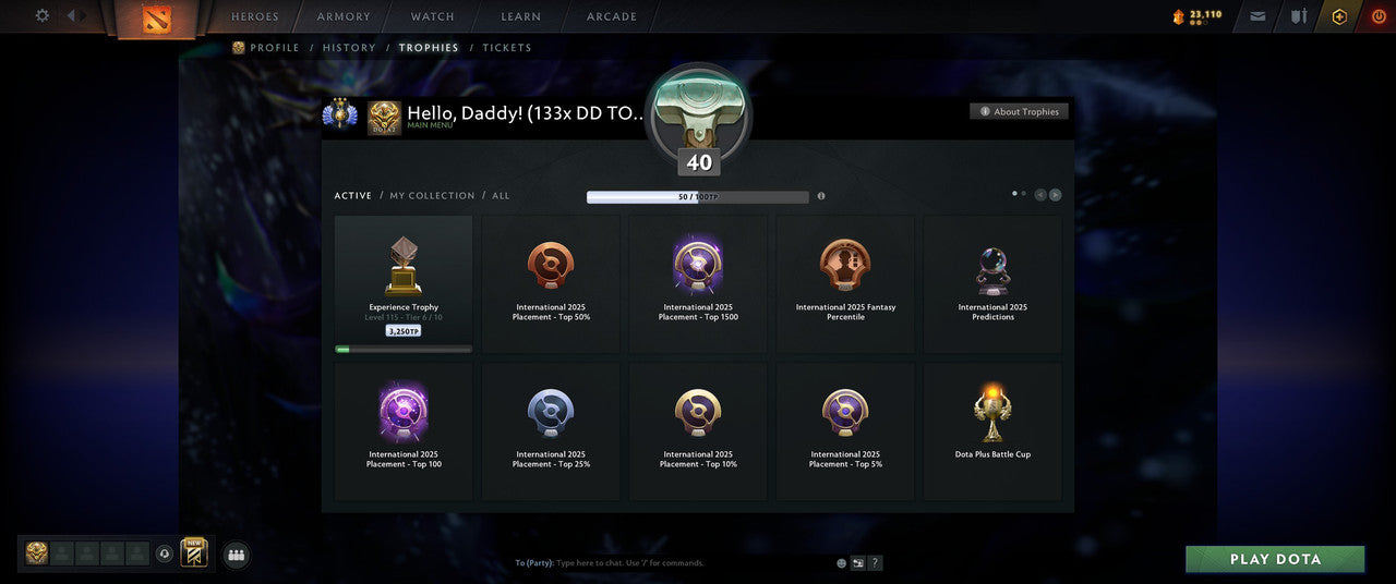 Divine III | MMR: 4952 - Behavior: 11685