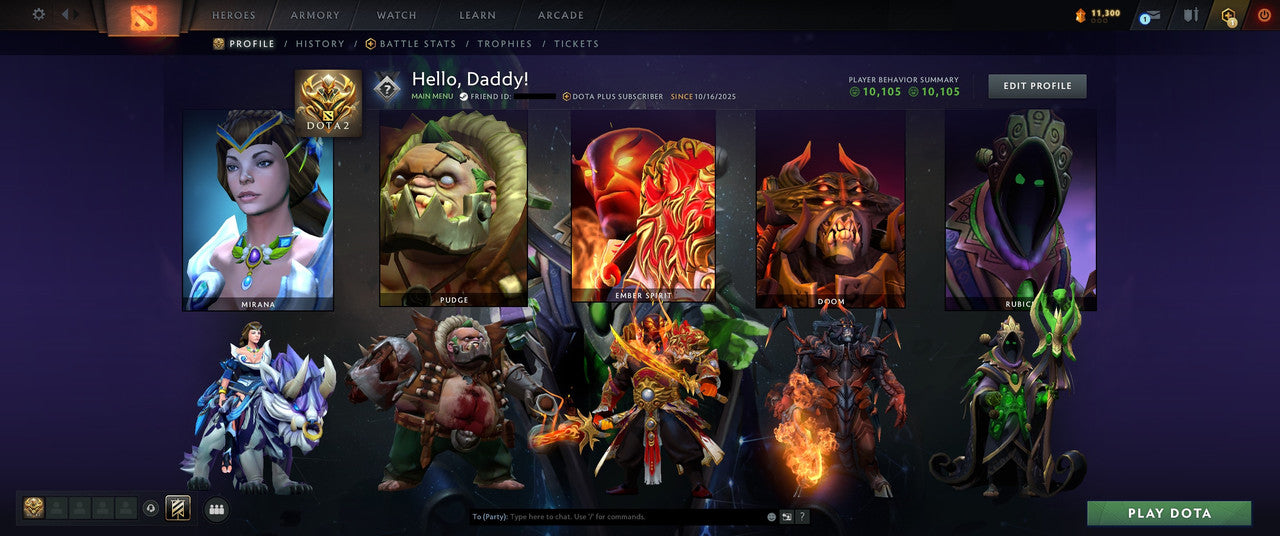 Herald I | MMR: 1 - Behavior: 10105