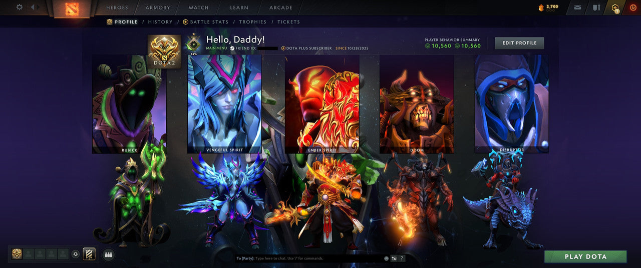 Herald I | MMR: 23 - Behavior: 10560