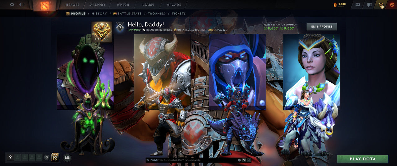 Herald I | MMR: 1 - Behavior: 9607