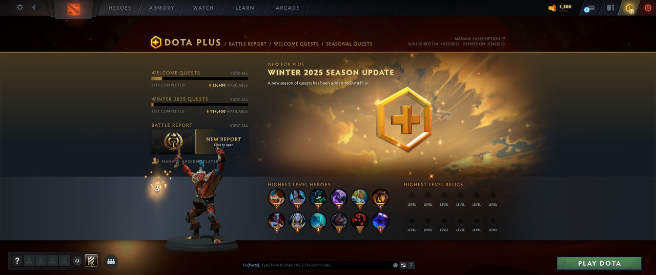 Herald I | MMR: 17 - Behavior: 11025