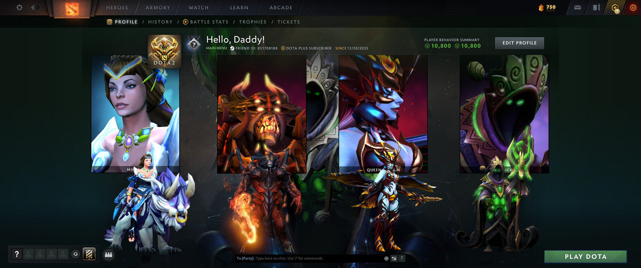 Herald I | MMR: 1 - Behavior: 10800