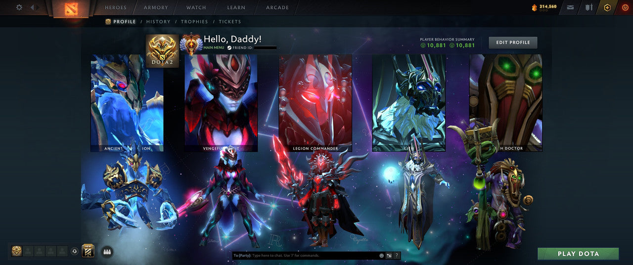 Immortal | MMR: 5490 - Behavior: 10881