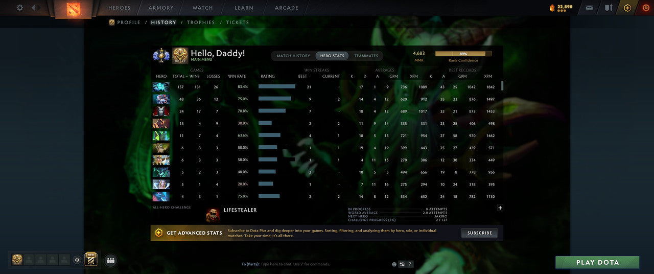 Divine I | MMR: 4683 - Behavior: 12000