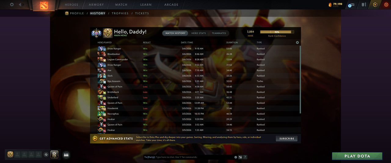 Ancient I | MMR: 3884 - Behavior: 11028