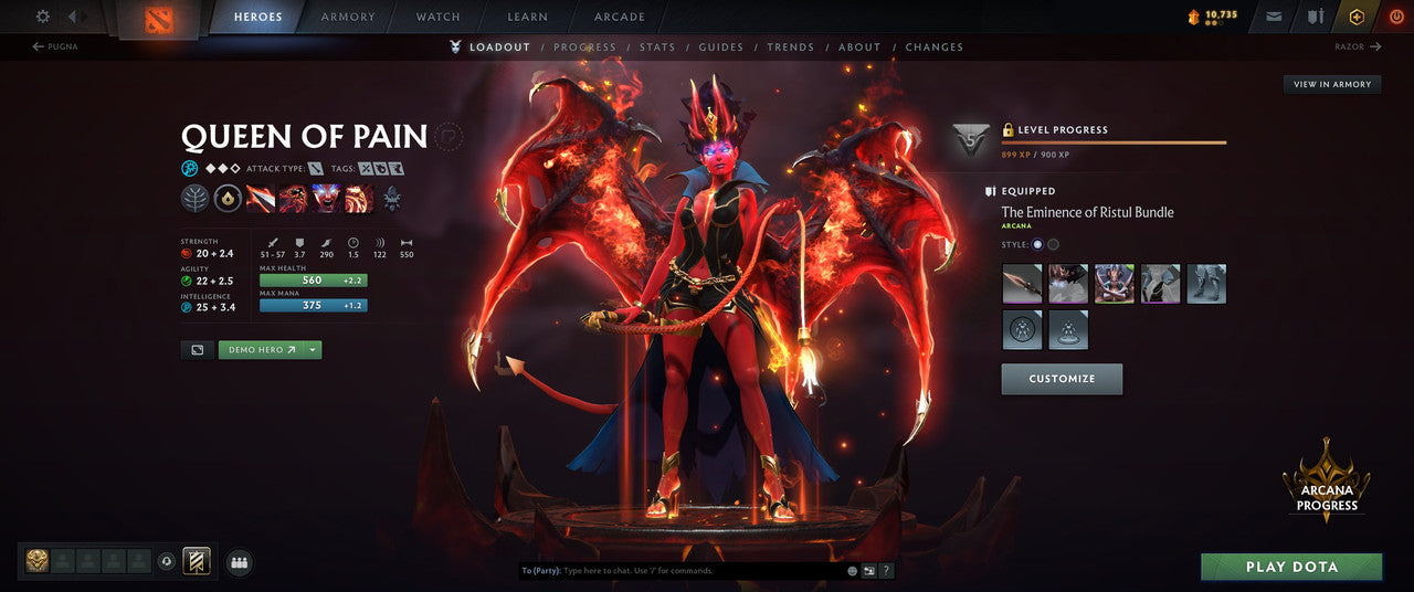 Immortal | MMR: 5734 - Behavior: 11833