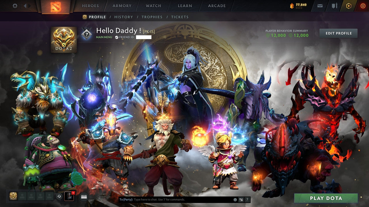 MMR: 1000 - Behavior: 12000