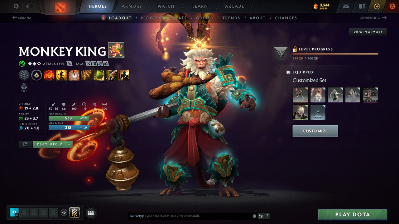 MMR: 2539 - Behavior: 9995