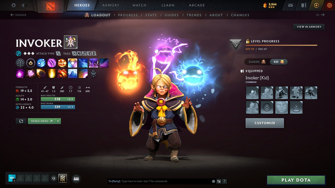 MMR: 2539 - Behavior: 9995