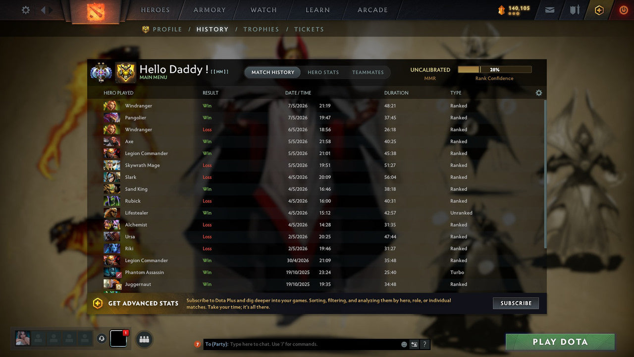 MMR: 4150 - Behavior: 11885