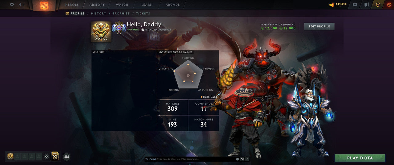 Ancient I | MMR: 3987 - Behavior: 12000