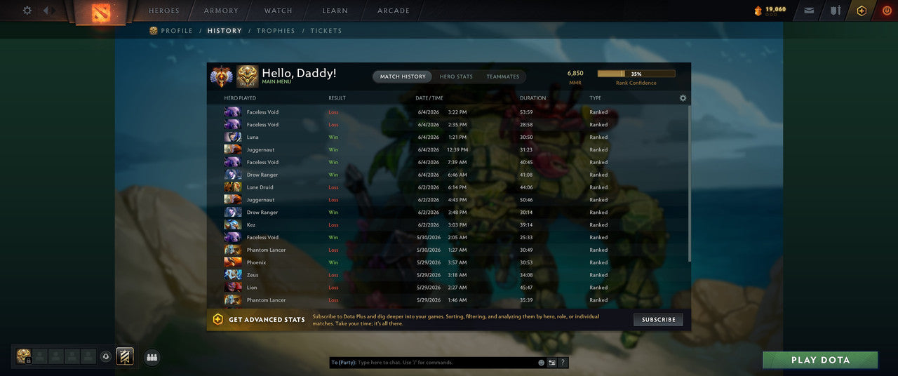 Immortal | MMR: 6850 - Behavior: 11677