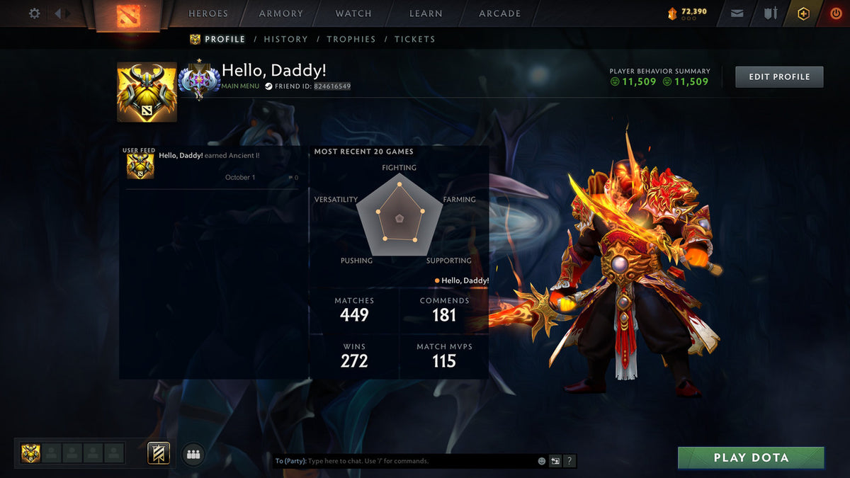 Ancient I | MMR: 3855 - Behavior: 11509