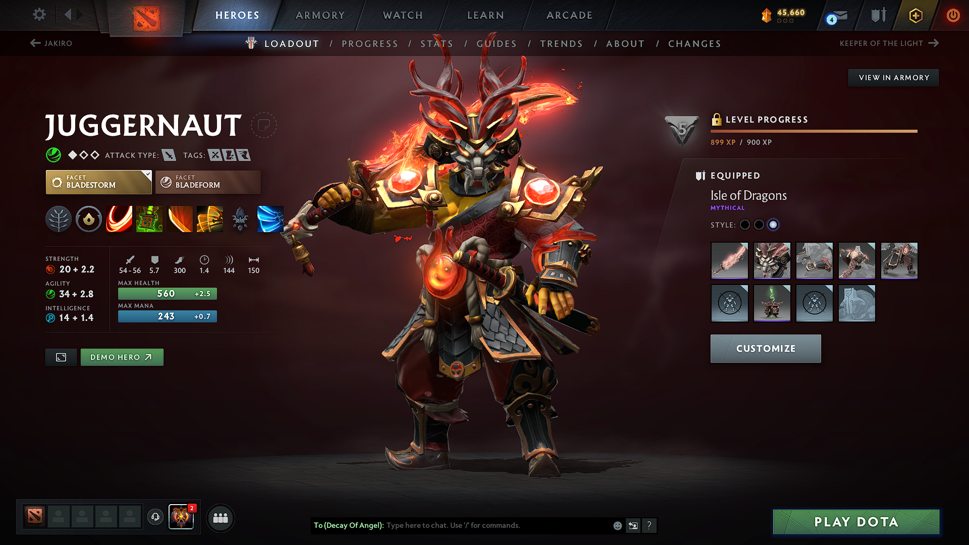 Legend I | MMR: 3194 - Behavior: 8772 - Communication: 8772