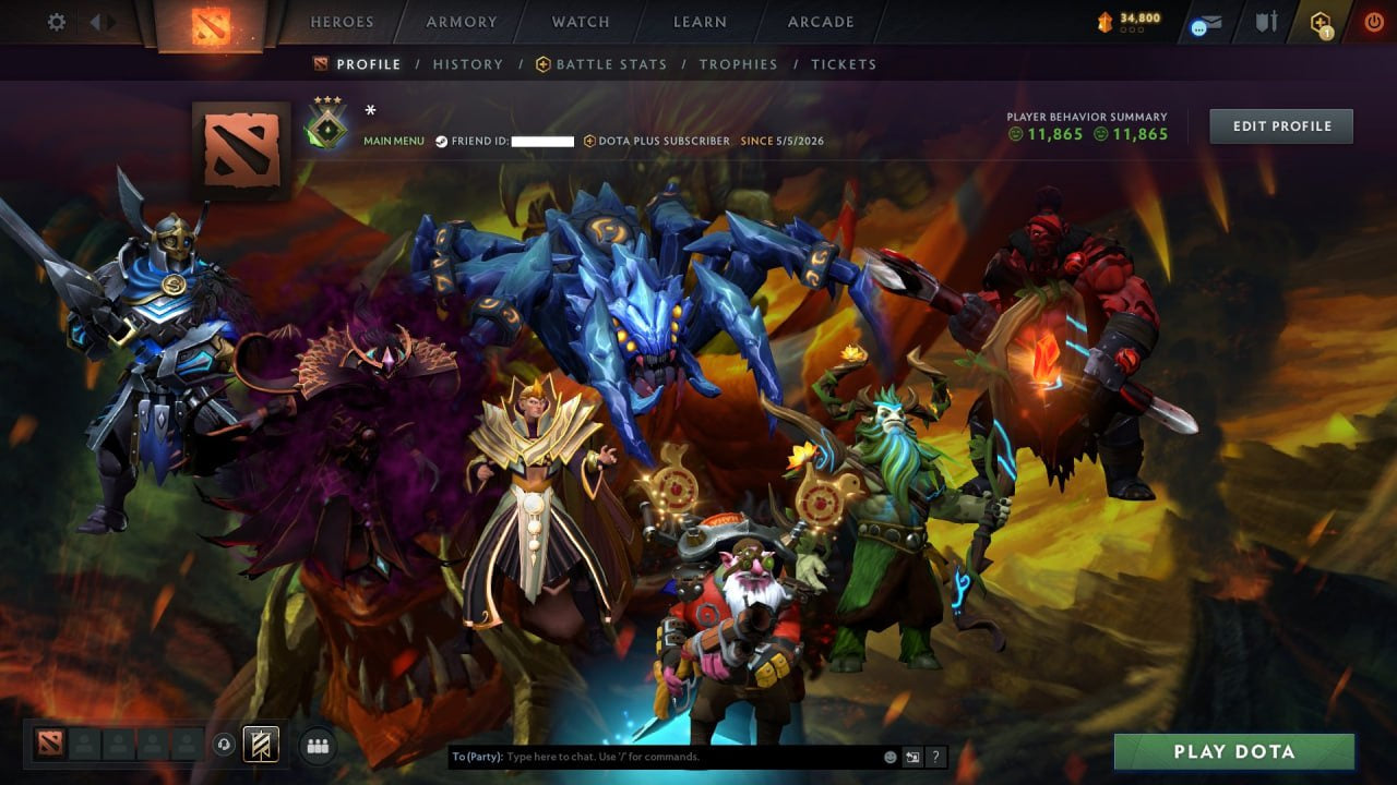 MMR: 169 - Behavior: 11865