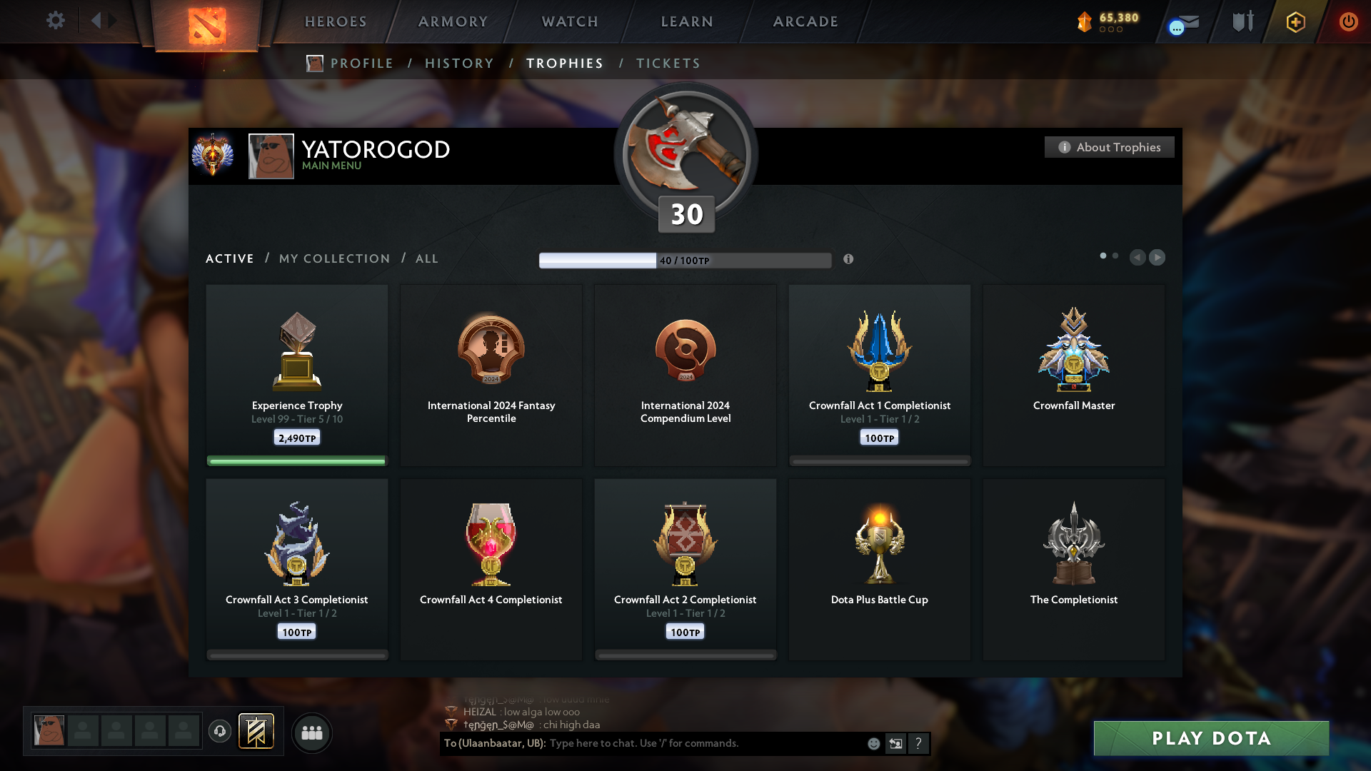 MMR: 6013 - Behavior: 8169