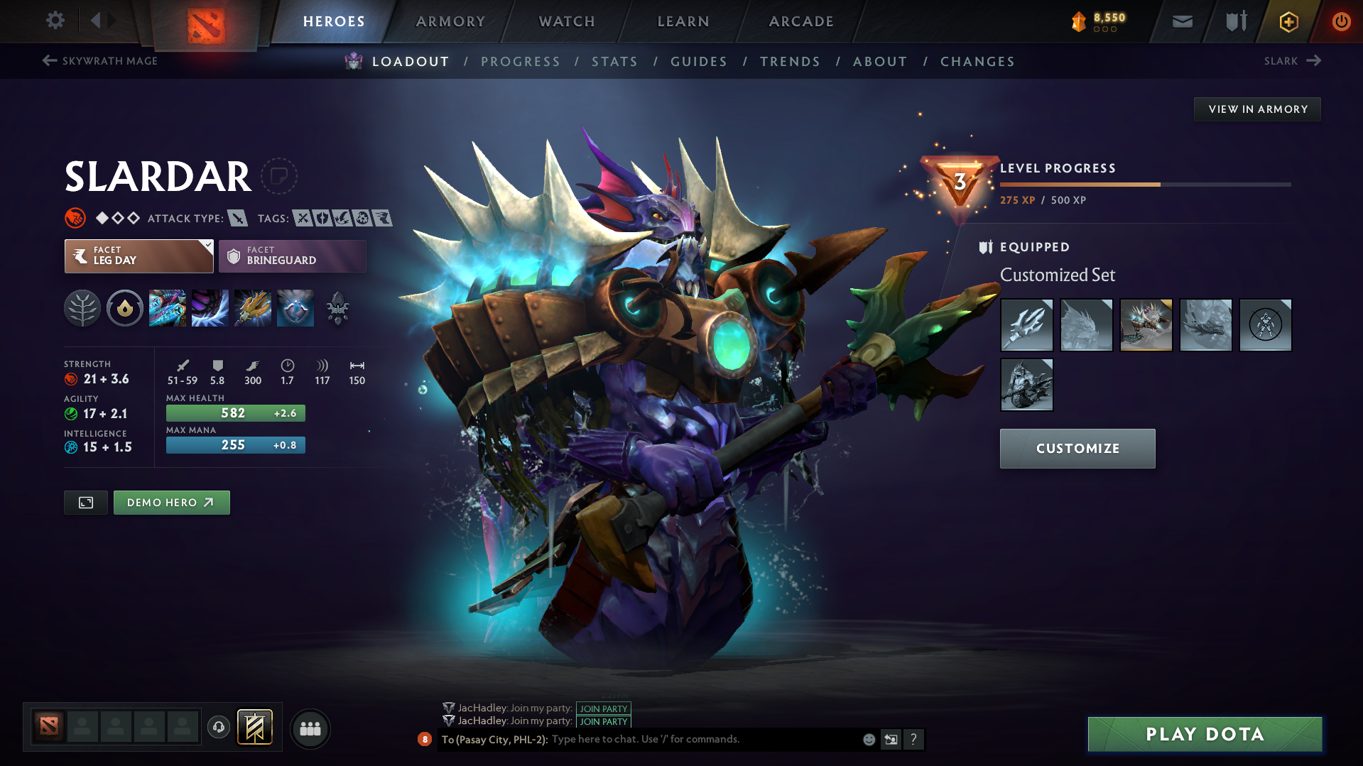 Ancient I | MMR: 3981 - Behavior: 11829 - Communication: 11639