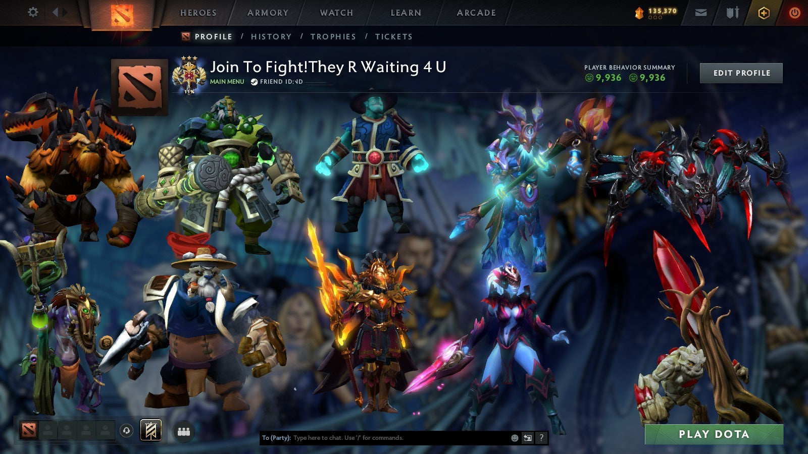 MMR: 3405 - Behavior: 9936