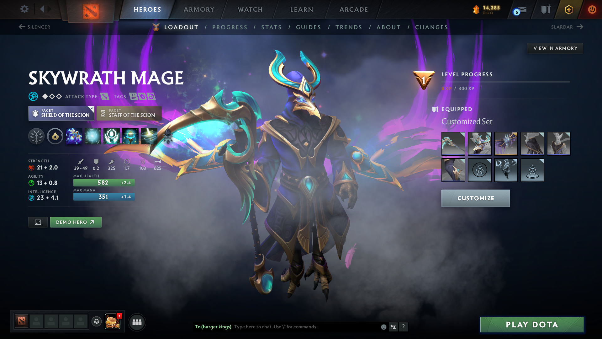 Archon V | MMR: 2869 - Behavior: 8352 - Communication: 8352