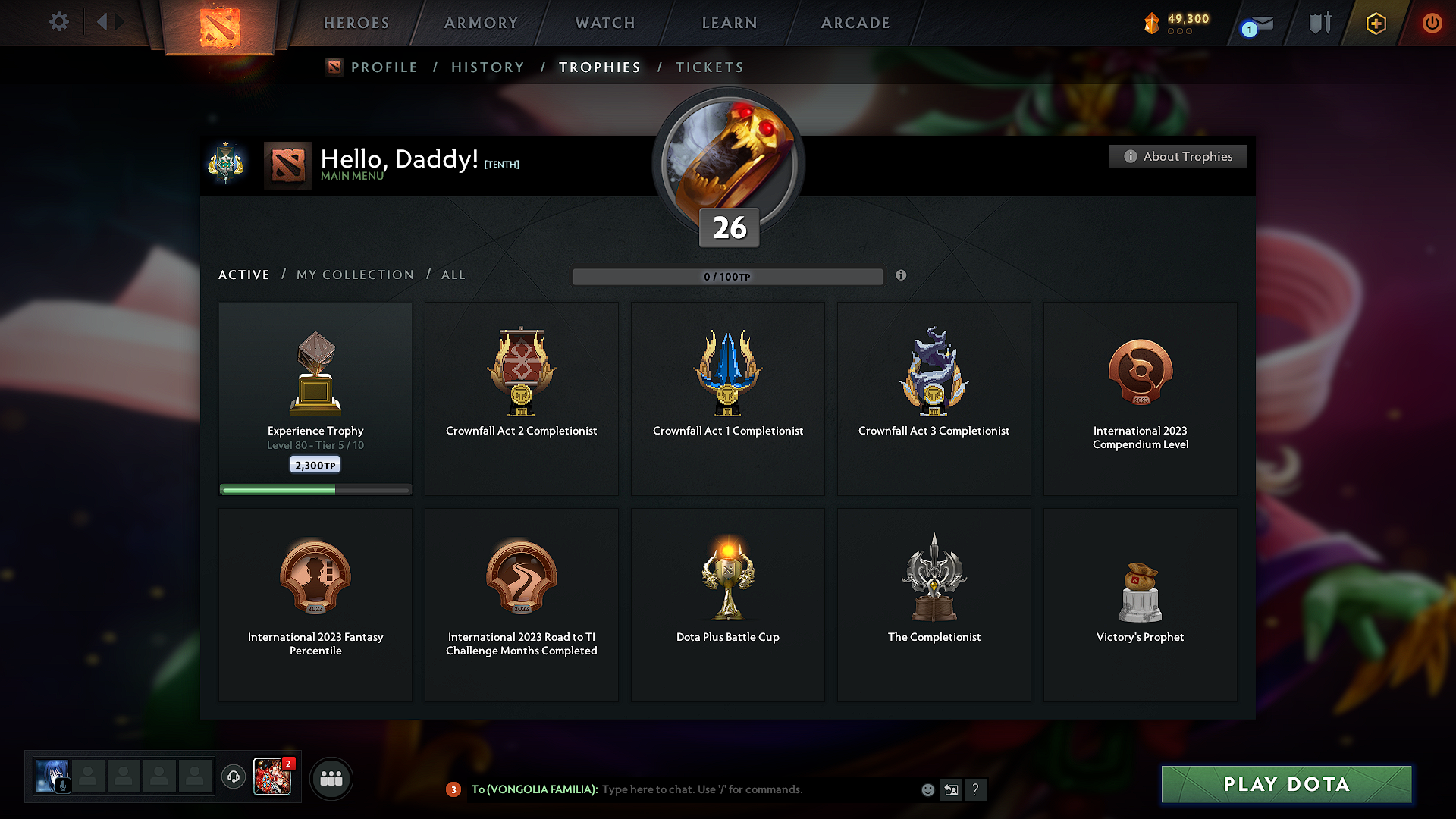 Archon I | MMR: 2320 - Behavior: 9572 - Communication: 8595