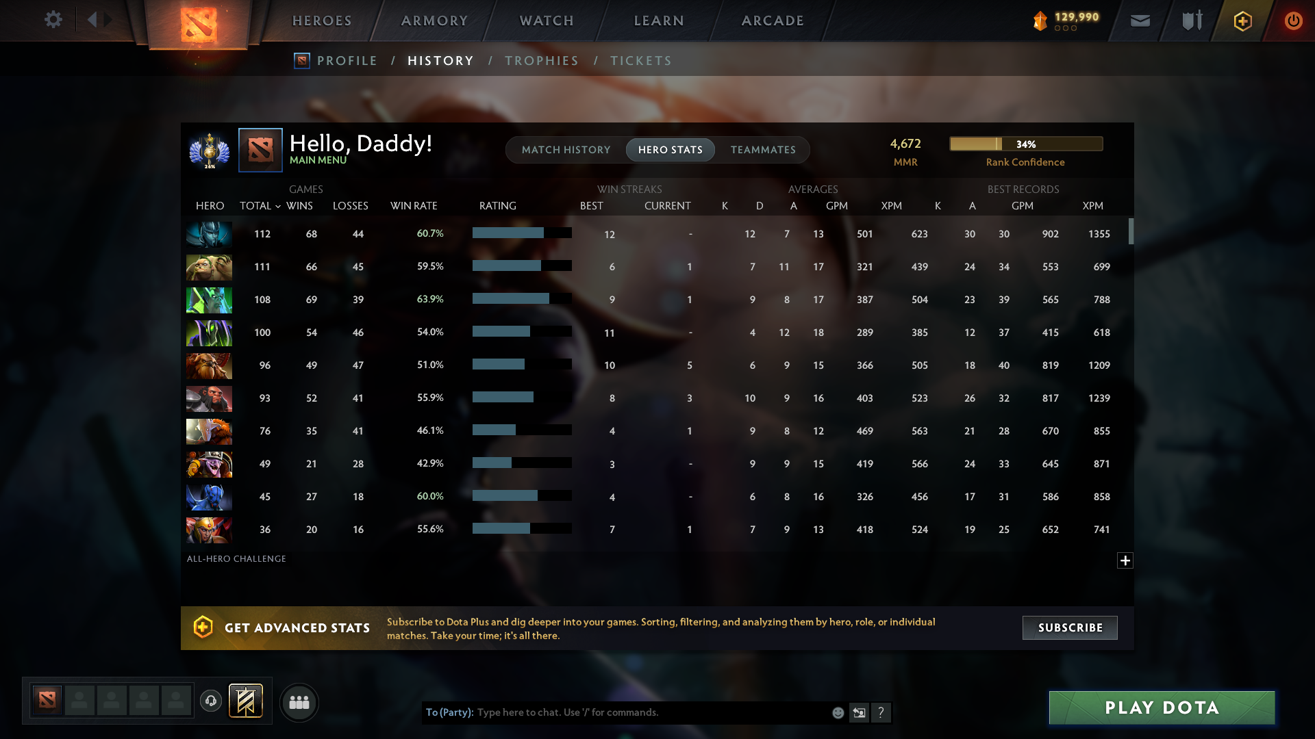 Divine I | MMR: 4672 - Behavior: 11752