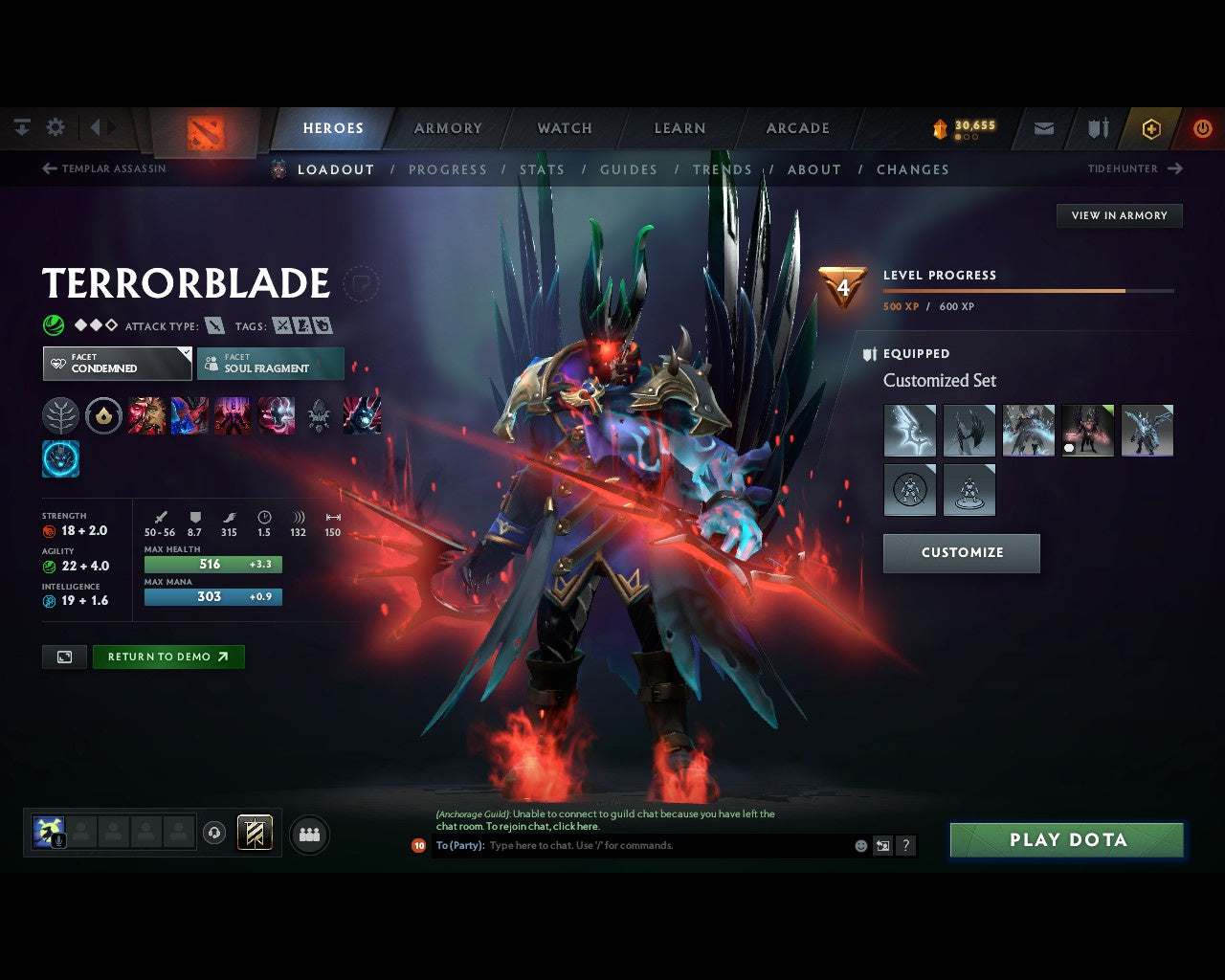 Guardian V | MMR: 1329 - Behavior: 11246