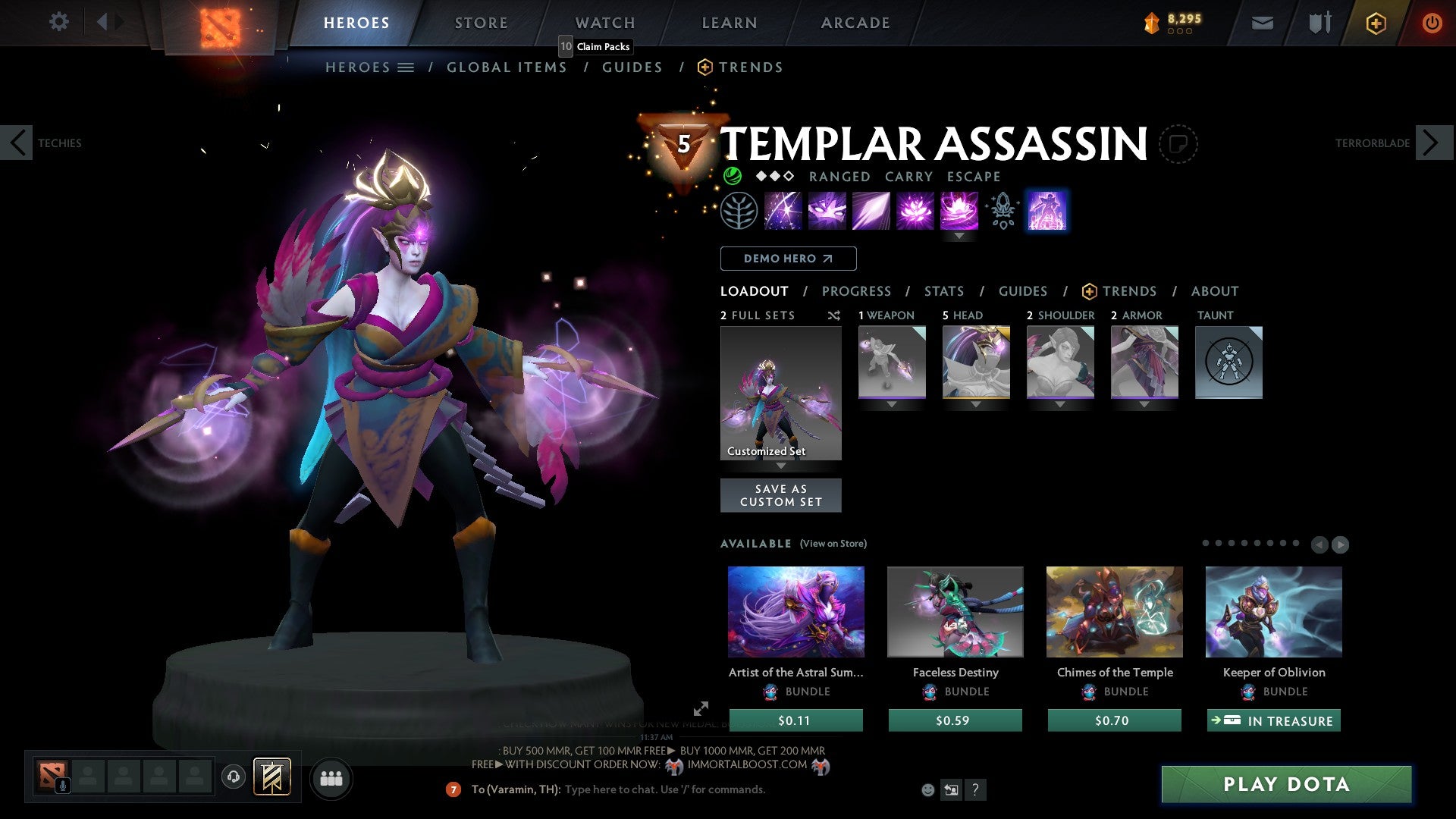 Ancient I | MMR: 3862 - Behavior: 8096