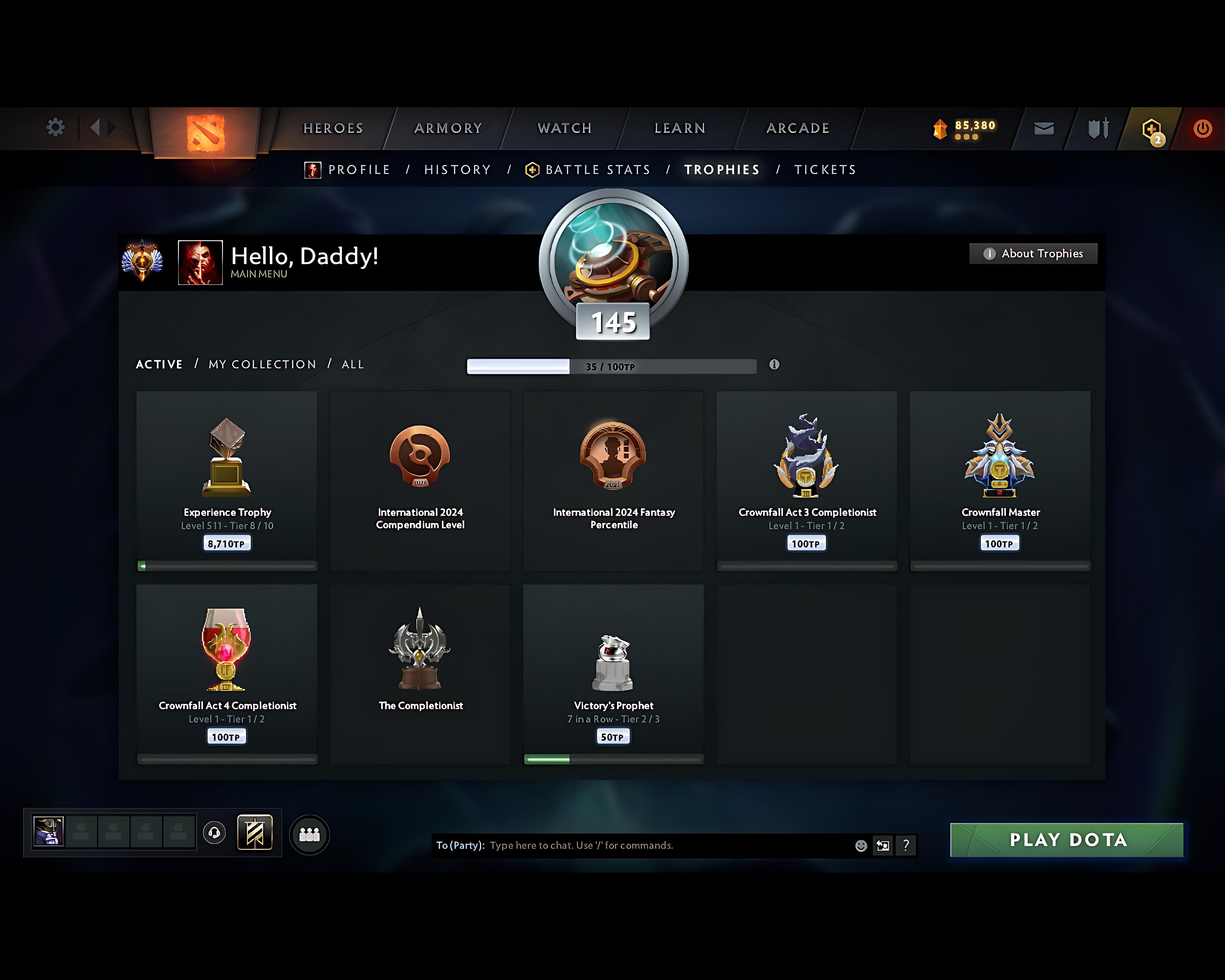 Immortal | MMR: 6526 - Behavior: 11821