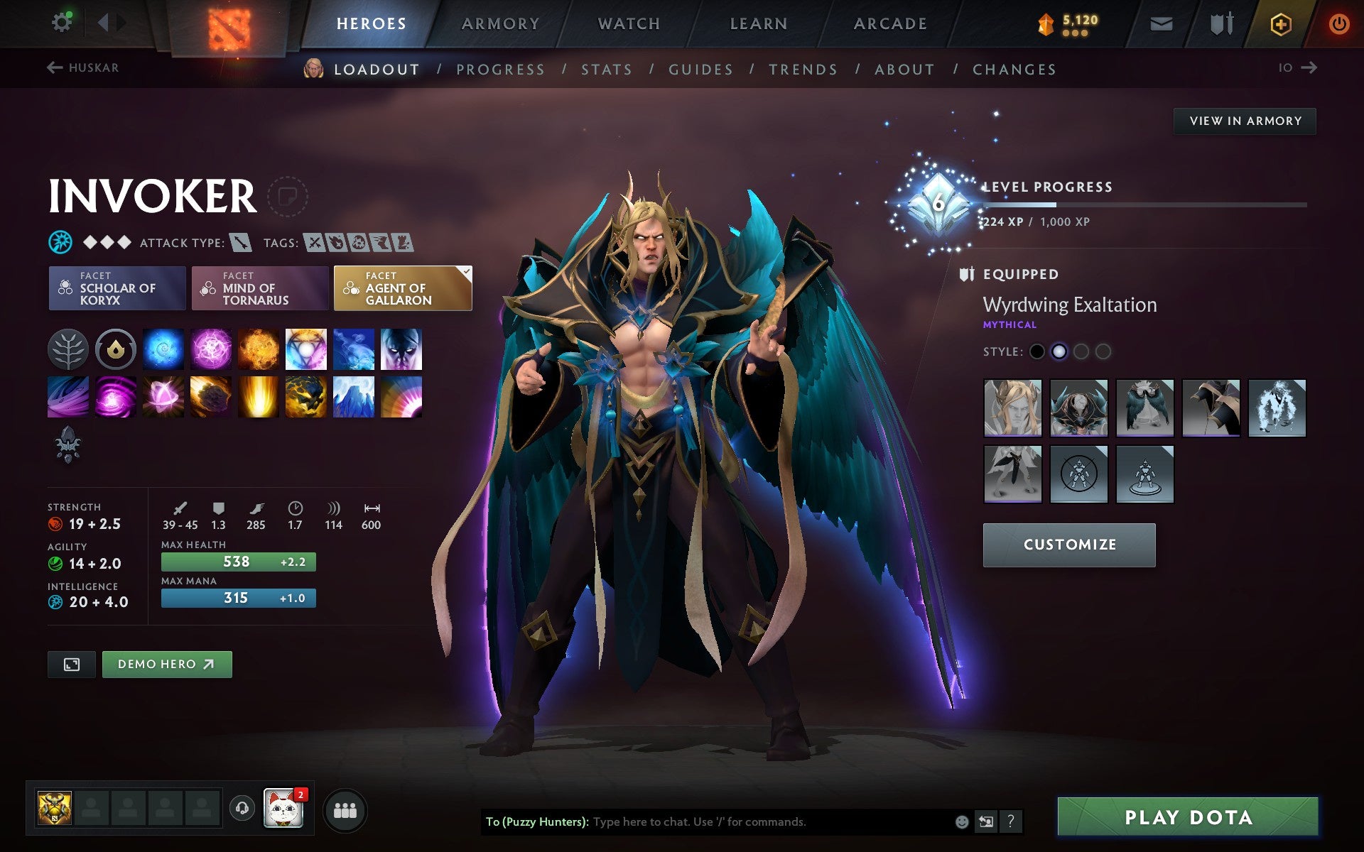 Legend V | MMR: 3708 - Behavior: 12000