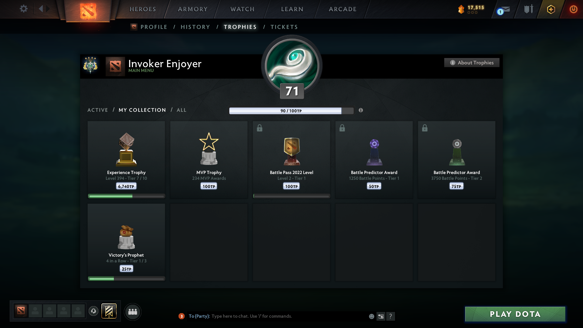 Archon IV | MMR: 2685 - Behavior: 11341 - Communication: 11341