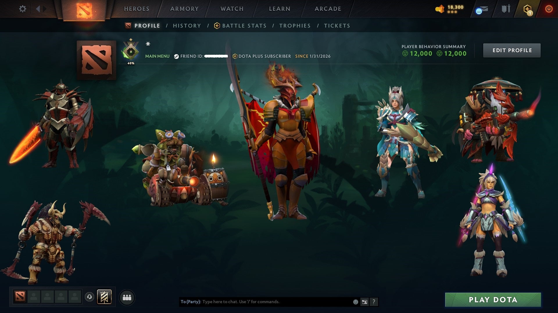 MMR: 100 - Behavior: 12000