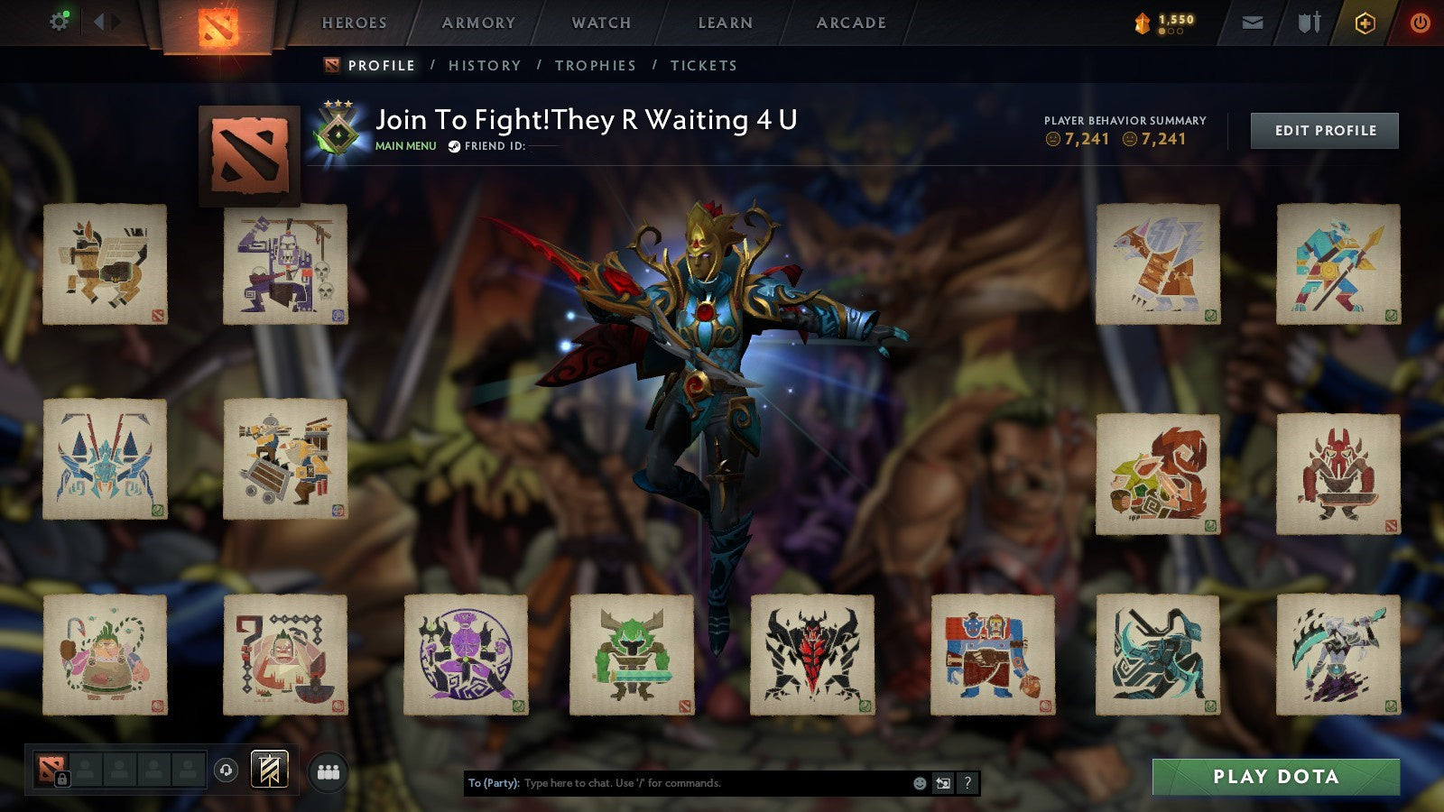 MMR: 214 - Behavior: 7241