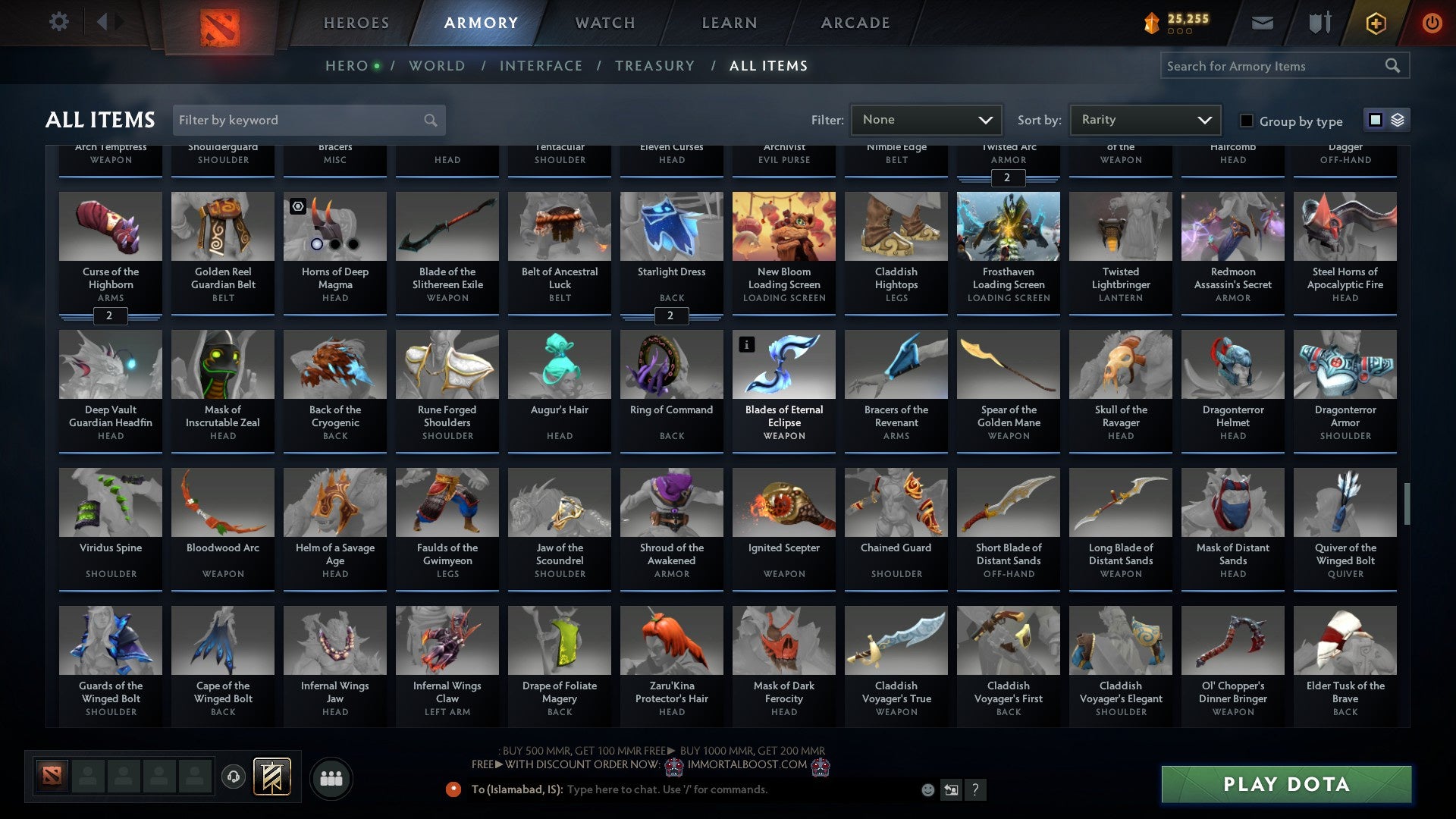 Ancient I | MMR: 3791 - Behavior: 10554 - Communication: 10554