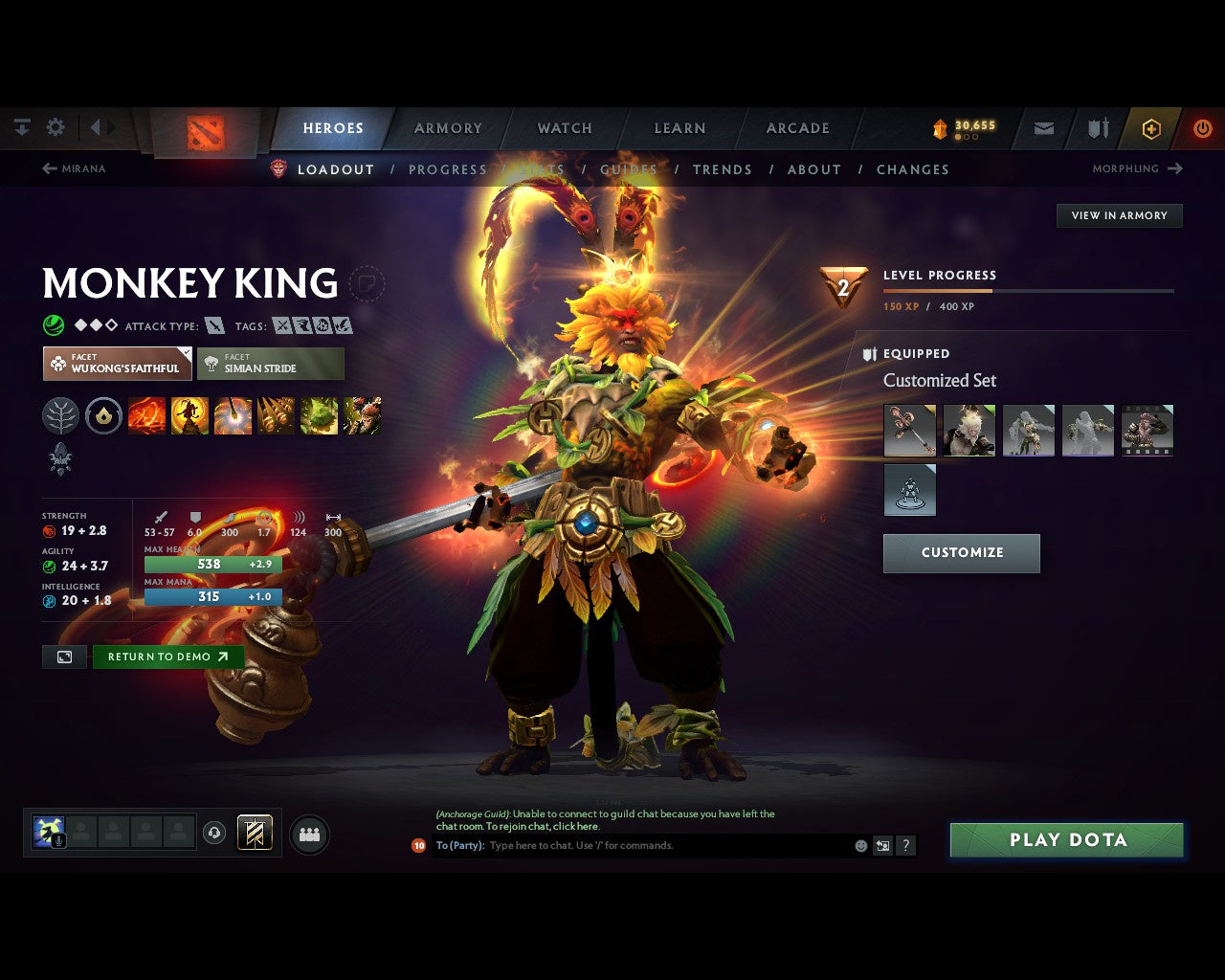 Guardian V | MMR: 1329 - Behavior: 11246