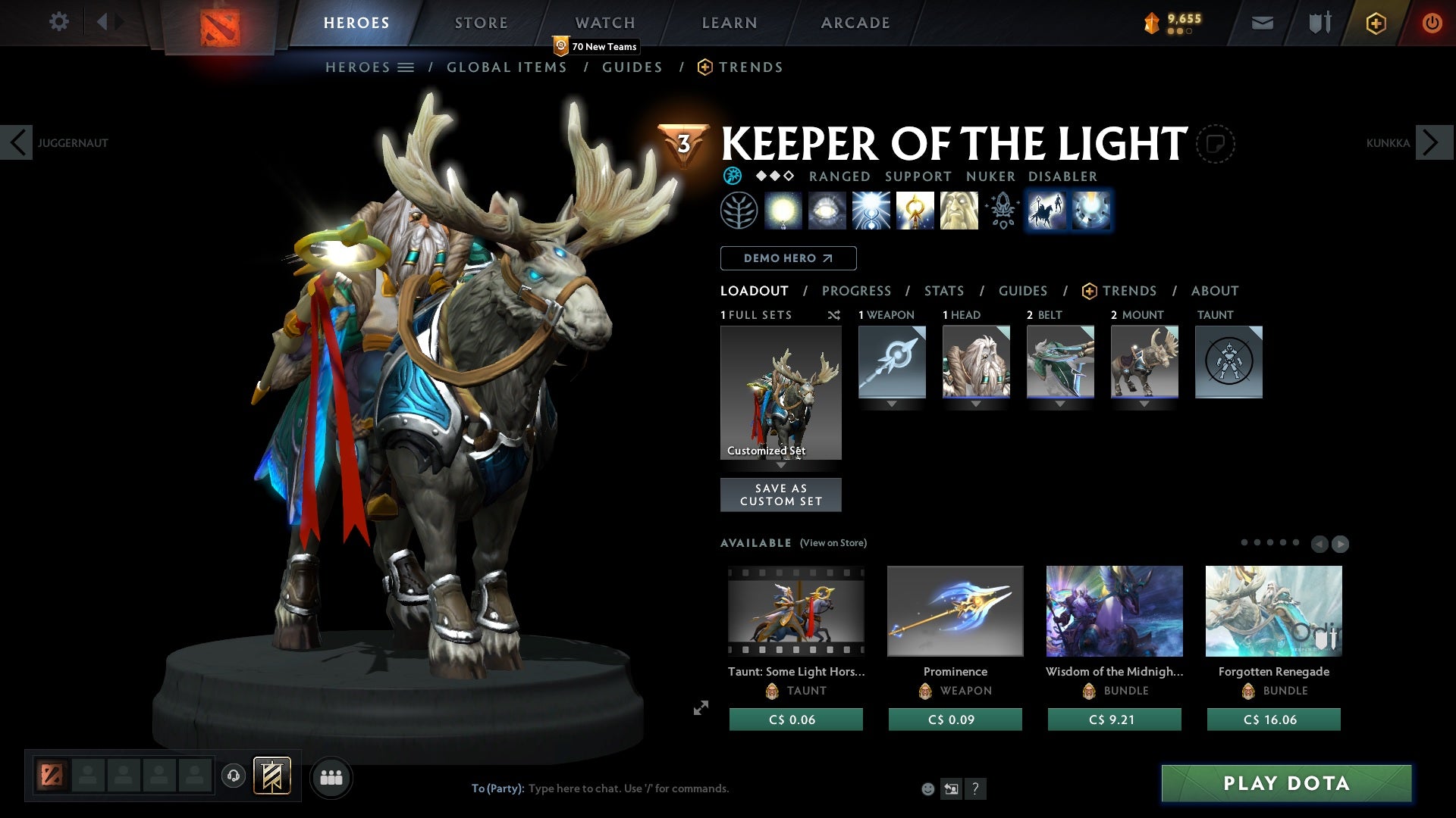 Ancient V | MMR: 4443 - Behavior: 9825