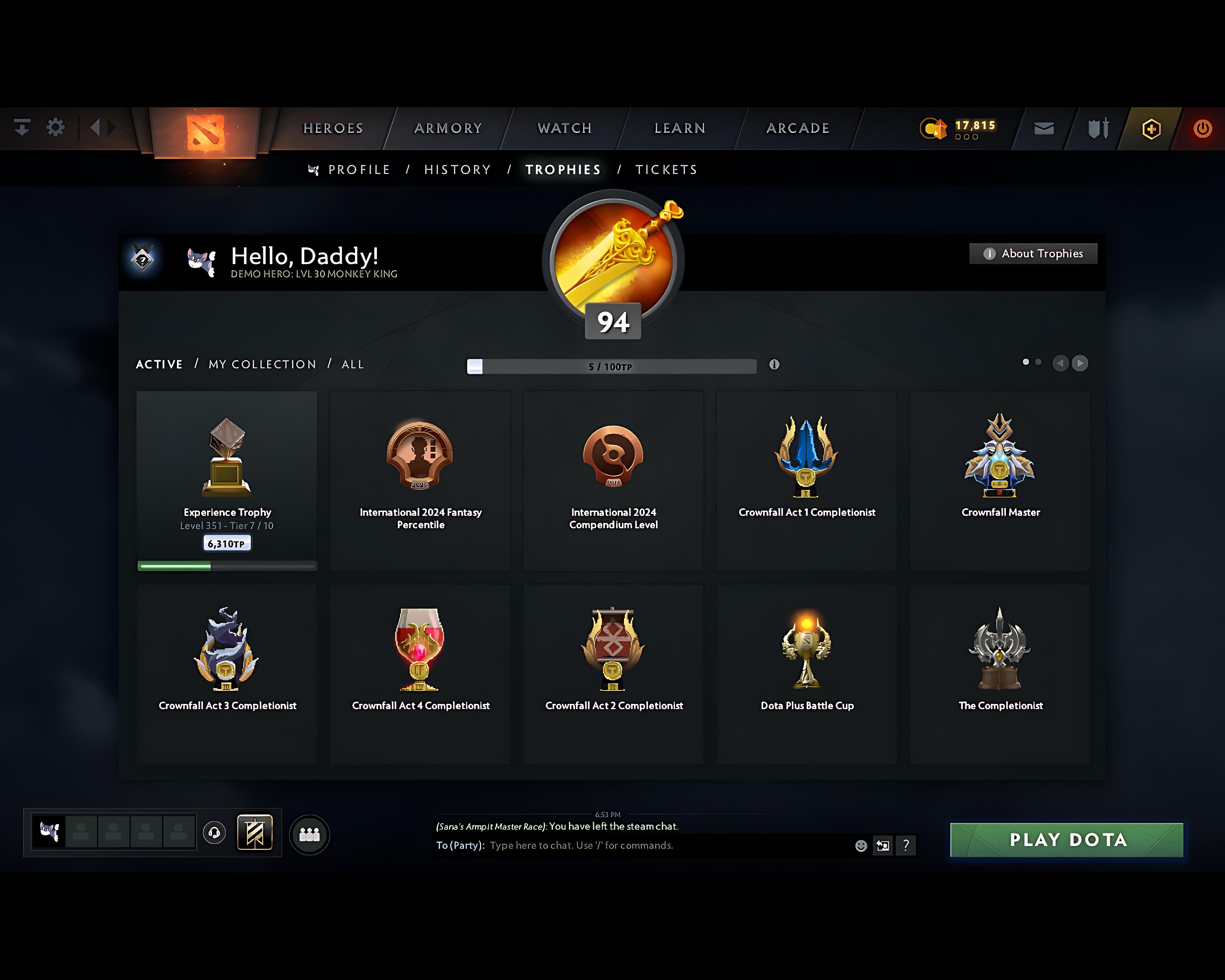 MMR: TBD - Behavior: 10465