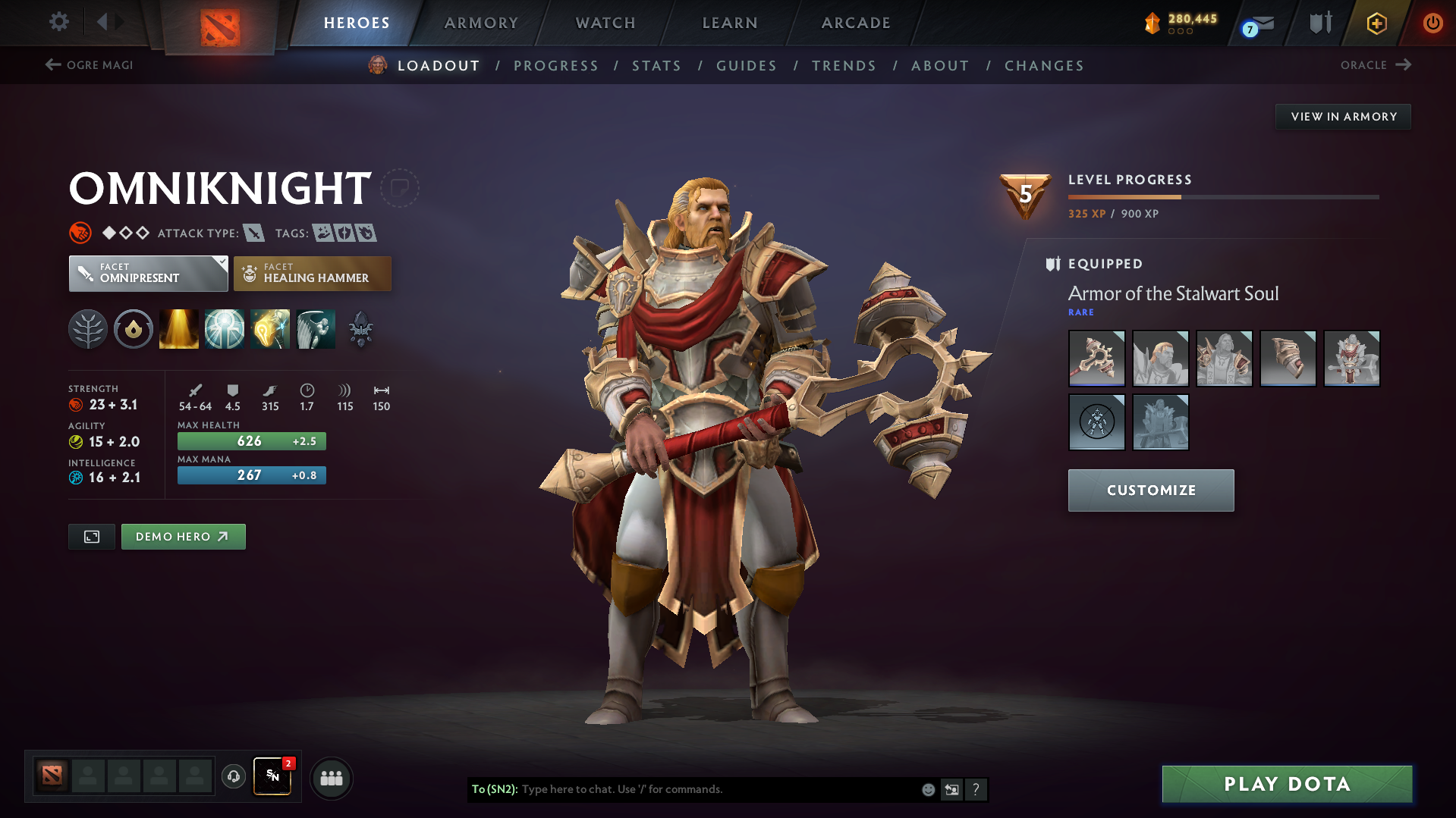 Legend I | MMR: 3019 - Behavior: 11973 - Communication: 11973